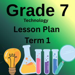 Grade 7 Technology Lesson plan