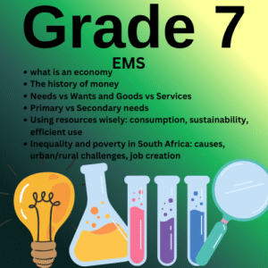 Grade 7 EMS  Worksheet Pack T1